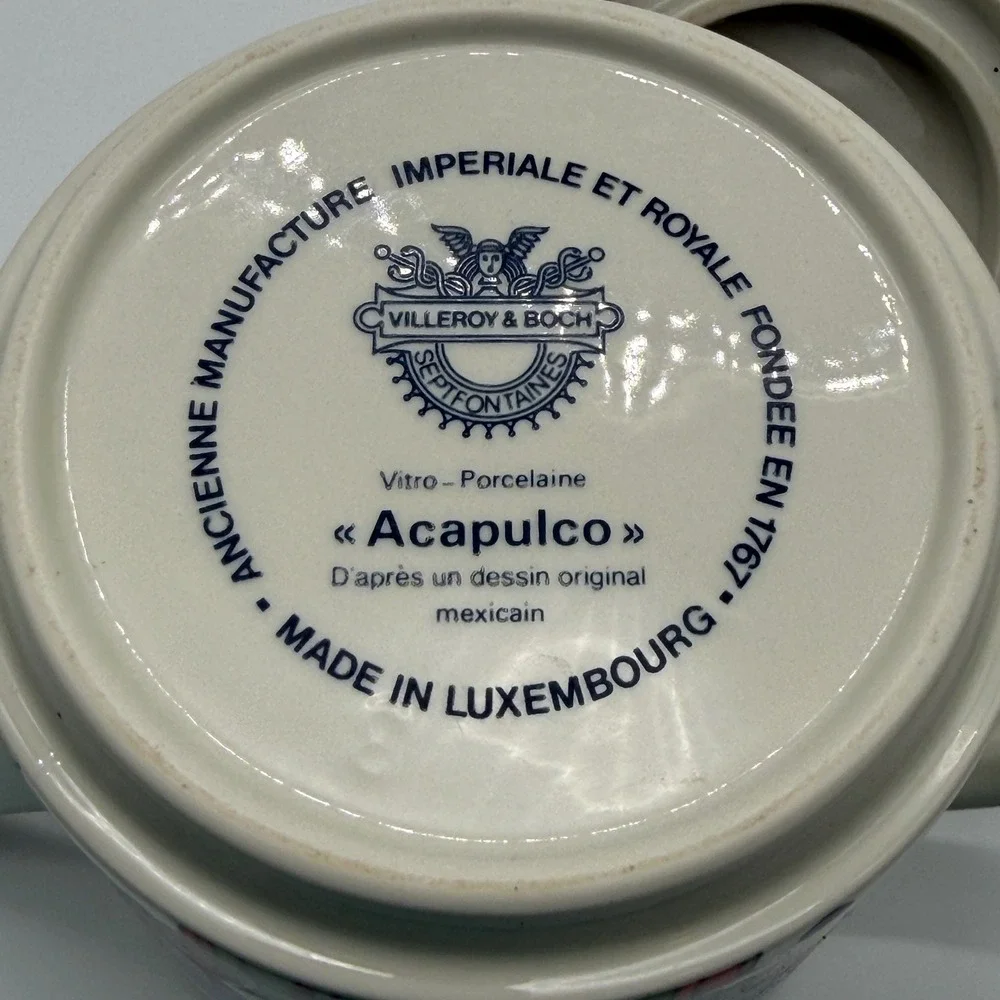 Villeroy & Boch Luxembourg Acapulco‎ Teapot. Excellent condition. 5.75